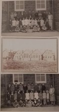 3x Old Postcards Of Brynhyfryd Schools, Briton Ferry, Neath