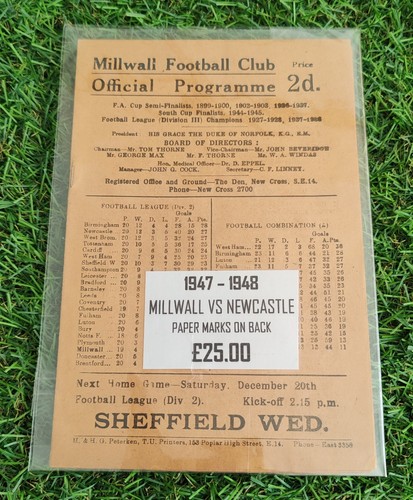 Millwall newcastle united - millwall,
