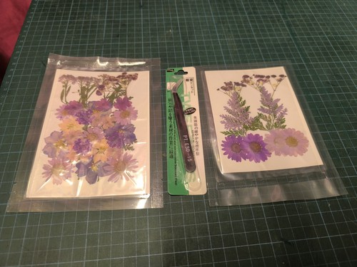 Dried pressed real - pressed,