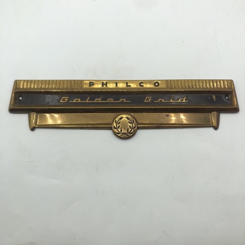 Philco golden grid television - grid,