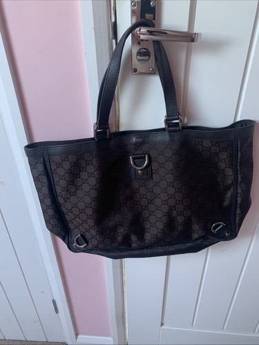 Gucci canvas abbey - gucci, gg