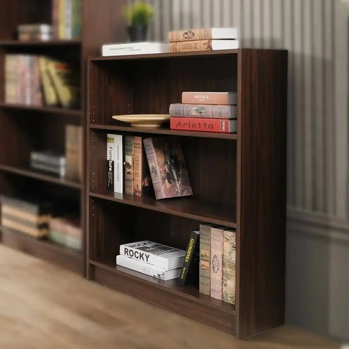 Essentials bookcase low wide - low,