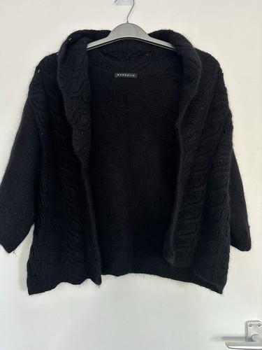 Mandolin black angora - black,