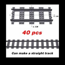 Lego train city - city, straight