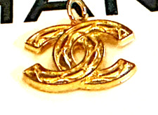 Stunning GOLD CC Chanel Button