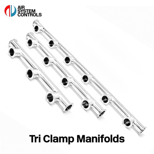 Tri clamp manifold 5 inch - manifold,
