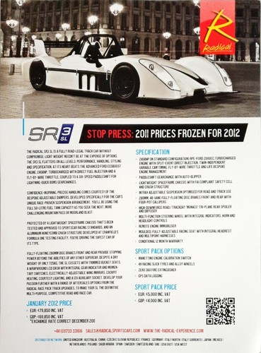 Radical sr3 kit - radical,