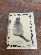 Blank Birthday Greetings Card