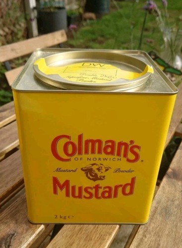 Colman mustard tin large - mustard,