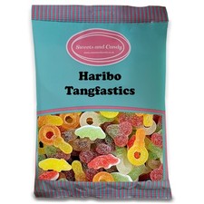 Haribo Tangfastics 1Kg - Haribo Fruity Fizzy Jelly Sweets - Bulk 1 Kilo Bag