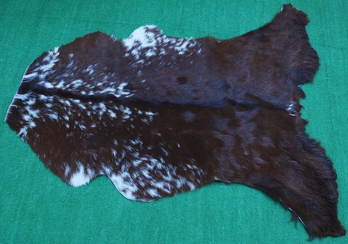 Genuine goat hide hair - genuine, on