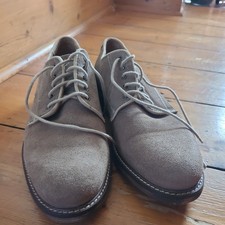 Hudson Light Taupe Suede Shoes