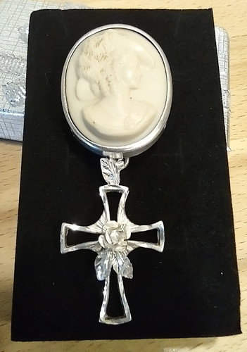 Old sterling silver bakelite - old,