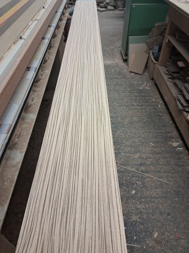 Engineered zebrano veneer - veneer,