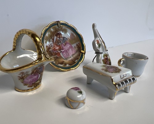 Vtg limoges gold trim - vtg,