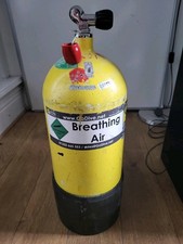 12L Litre 232 Bar Dumpy Scuba Diving Cylinder/Dive Tank In Test