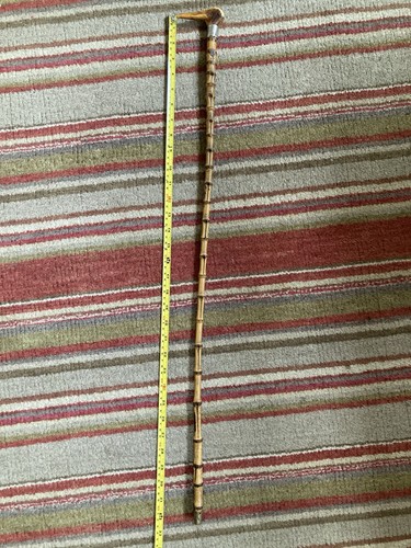Antique wanghee cane stag - antique,