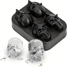 3D SKULL ICE CUBE TRAY LARGE