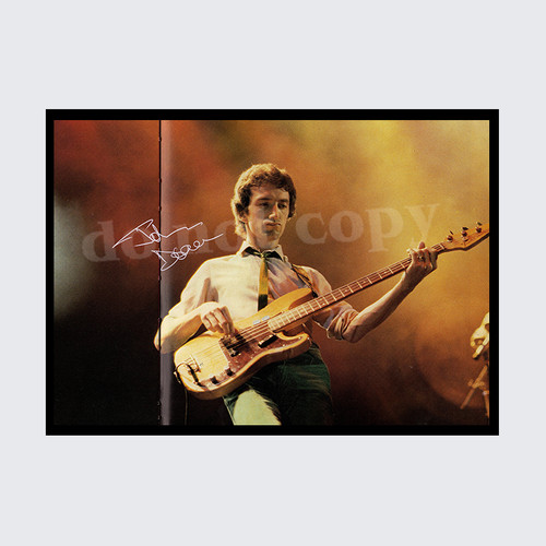 John deacon queen - deacon, signed