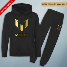 Messi Kids  Hoodie Tracksuit Joggers JumperFootball Lionel #10 GOAT Top