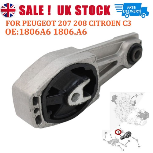 Rear lower engine gearbox - rear,