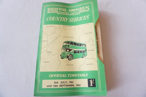 1961 bristol omnibus bus - bristol,