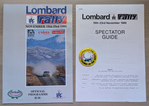 Lombard rac rally 1989 - lombard,