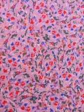 Dusky Pink Cotton Voile With