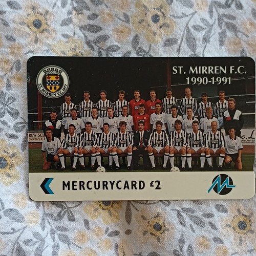 Mercury calling card st - £2,