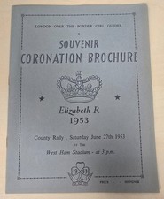 Souvenir Coronation Brochure