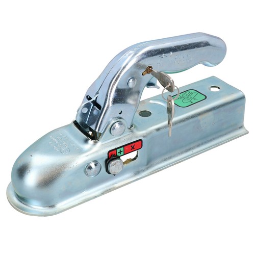 Pressed steel unbraked trailer - pressed,