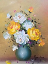 Original oil painting flowers