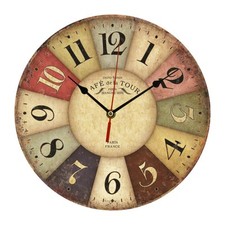 Home Decor Wall Clock Retro