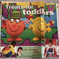 Knitting Pattern Alan Dart Mr Men Toys + Jumper - Woman’s Weekly
