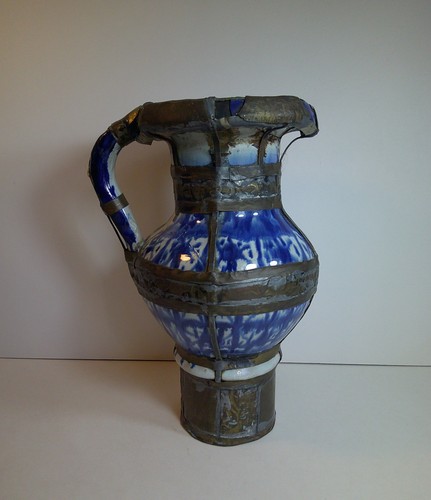 Antique blue and - antique, white