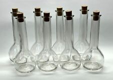 Coloured Glass Tulipano Bottles 200ml with Cork 8 Pack