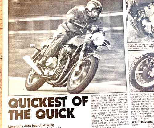 Laverda jota 1970s collectible - jota,