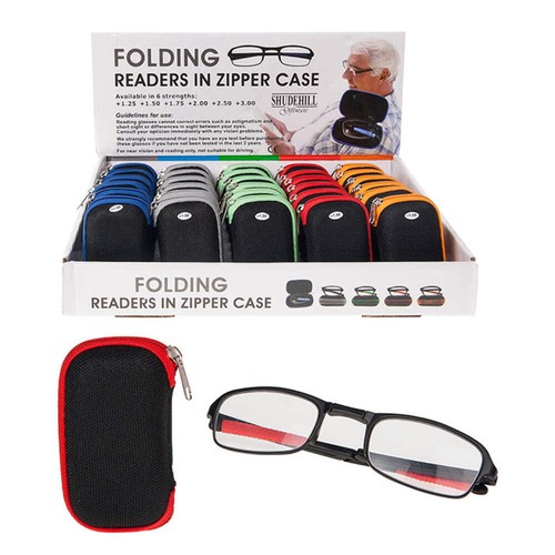 Folding reading glasses with - reading,