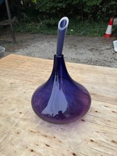 Roche Bobois purple glass