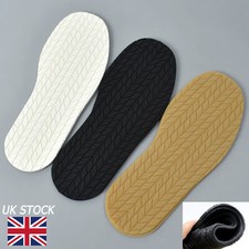 1 Pair Anti-Slip Rubber Stick On Soles Repair Supplies Shoe Outsole Replacement