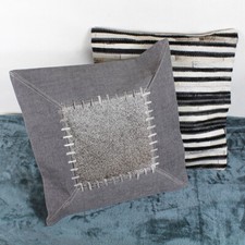 Cowhide Square Cushions Covers