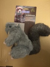 Dog & Co Country Squirrel Dog Toy With Squeaker