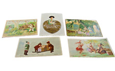 1878 19th CENTURY HUNTLEY & PALMER BISCUIT ADVERTISING CARDS