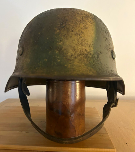 Ww2 german m35 helmet with - ww2,