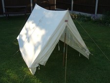 Vintage 1960s Canvas Pup Tent