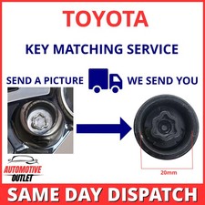 MATCHING SERVICE SECURITY MASTER LOCKING LOCK WHEEL NUT KEY BOLT UK FOR TOYOTA