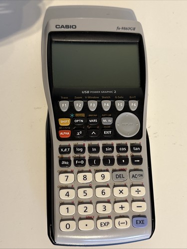 Casio 9860gii advanced - casio,