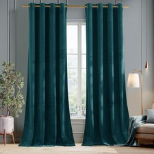 PONY DANCE Peacock Blue Velvet