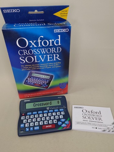 Seiko er3700 oxford crossword - er3700,