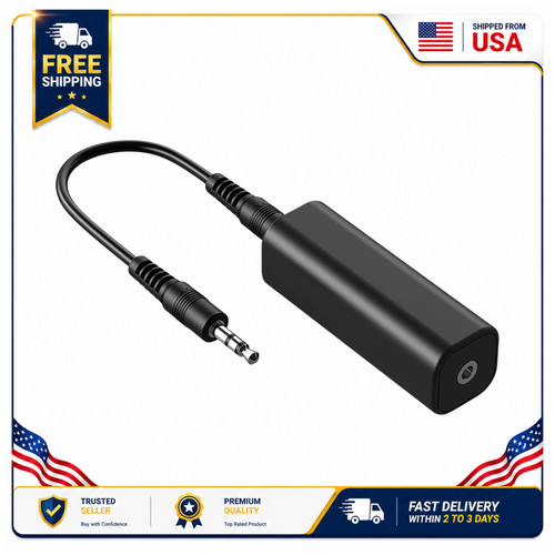 Ground loop noise isolator - ground, –